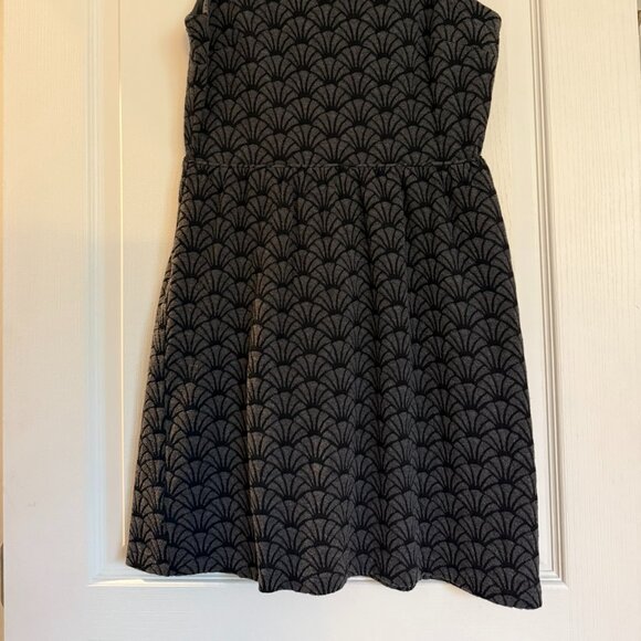 Loft sleeveless dress, 2P, charcoal/black - Picture 3 of 8